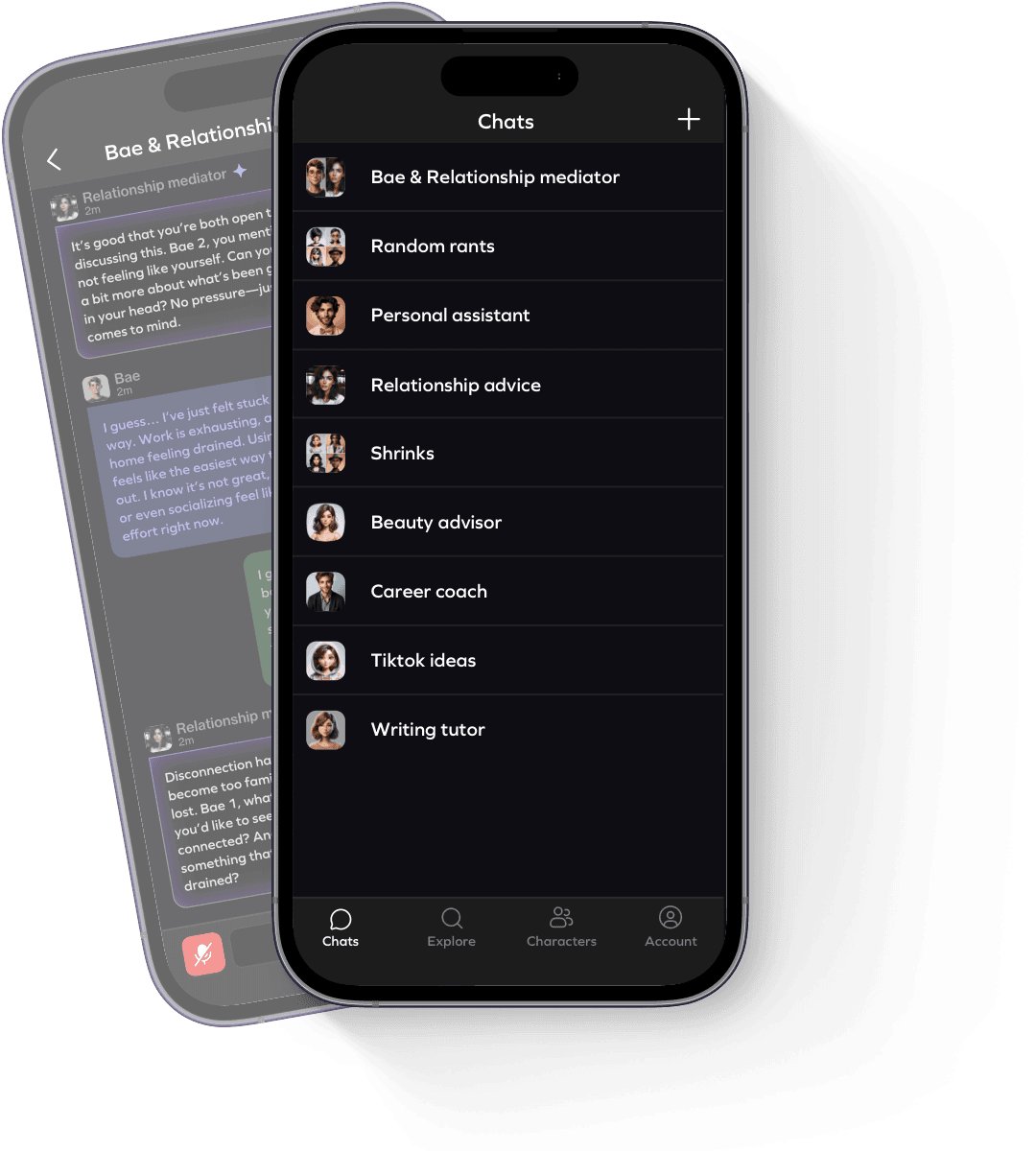 home screen